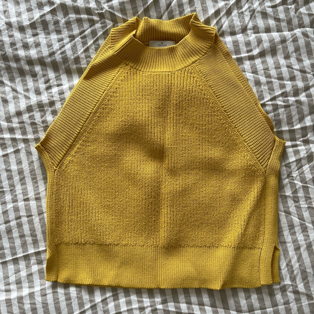 Yellow Wilfred Knit Tank - Picture 7 of 12